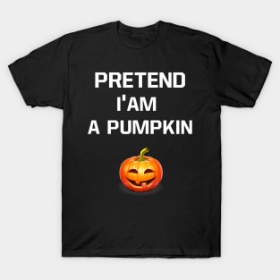 halloween funny pumpkin Tshirt for men and women T-Shirt